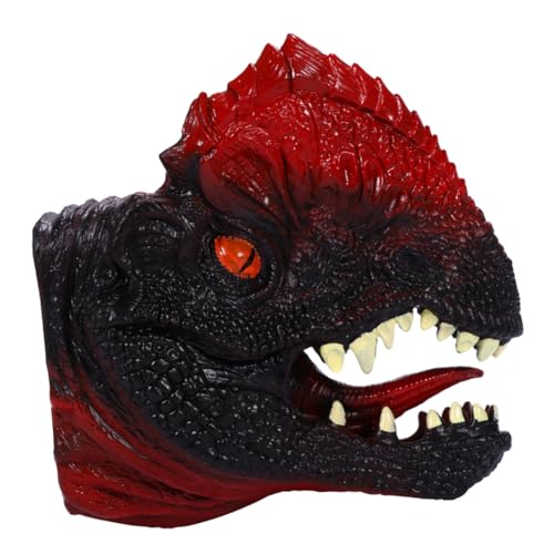 VICASKY Realistische Dinosaurier Handpuppe aus umweltfreundlichem Material Beweglicher Mund Detailgetreues Design Geeignet für Rollenspiele und Gruppenspiele für Erwachsene von VICASKY