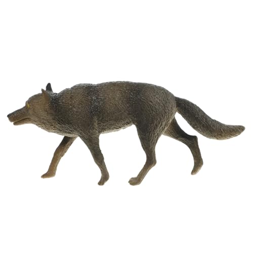 VICASKY Realistische Wolf Figurine aus Langlebigem Kunststoff Detailgetreues Wildtier Modell Pädagogisches Wolf für Kinderzimmer Dekoration und Lernzwecke VICASKY Realistische Wolf Figurine aus Langlebigem Kunststoff Detailgetreues Wildtier Modell Pädagogisches Wolf für Kinderzimmer Dekoration und Lernzwecke von VICASKY