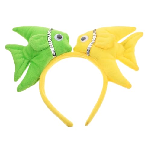 VICASKY Realistischer Goldfisch Haarreif Ausgestopfter Fisch Stirnband Für Halloween Festival Ocean Party Süßes Nonslip Design Komfortabler Haarreifen VICASKY Realistischer Goldfisch Haarreif Ausgestopfter Fisch Stirnband Für Halloween Festival Ocean Party Süßes Nonslip Design Komfortabler Haarreifen von VICASKY