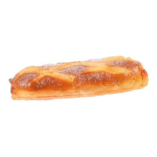 VICASKY Realistisches Brotmodell für Dekoration Künstliches Baguette aus PVC Simulationsbrot für Fotorequisiten und Restaurant Dekoration Imitation Lebensmittel für Heim und Küche von VICASKY