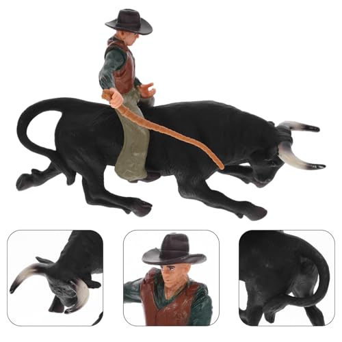 VICASKY Realistisches Bullfight Figurine für Detailreiche Western Dekoration Stilvolles Bull Matador Modell Sicheres Feine Verarbeitung und Lebendige Gestaltung VICASKY Realistisches Bullfight Figurine für Detailreiche Western Dekoration Stilvolles Bull Matador Modell Sicheres Feine Verarbeitung und Lebendige Gestaltung von VICASKY