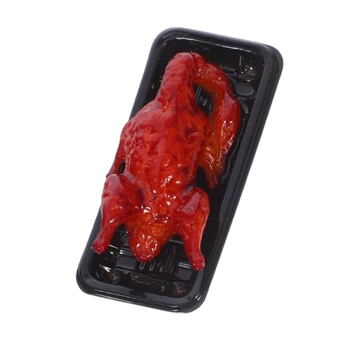 VICASKY Realistisches Roast Goose Modell Lebensechte Küchenaccessoires für Traditionelle Chinesische Speise Nachbildung für Rollenspiele Fotorequisiten und Puppenhaus Dekoration von VICASKY