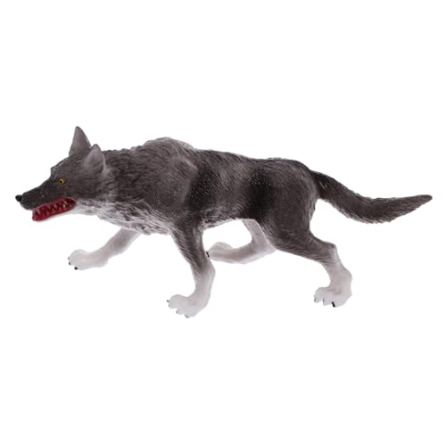 VICASKY Realistisches Simulations-wolfsmodell, Kognitive Gefälschte Wolfsfigur, Kleines Gefälschtes Wildtiermodell von VICASKY