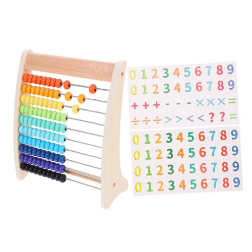 VICASKY Zählhilfen Für Kinder Rechenrahmen Für Mathematisches Lernspielzeug Zur Der Rechenfähigkeiten 10 Stufige Abacus Lernhilfe Für Vorschule Und Grundschule Tragbares Holzspielzeug Für VICASKY Zählhilfen Für Kinder Rechenrahmen Für Mathematisches Lernspielzeug Zur Der Rechenfähigkeiten 10 Stufige Abacus Lernhilfe Für Vorschule Und Grundschule Tragbares Holzspielzeug Für von VICASKY