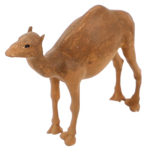 VICASKY Resin Kamelfigur Miniatur Modell Wüstentier Dekoration Sammlerstück Mikrolandschaft Desktop Ornament VICASKY Resin Kamelfigur Miniatur Modell Wüstentier Dekoration Sammlerstück Mikrolandschaft Desktop Ornament von VICASKY