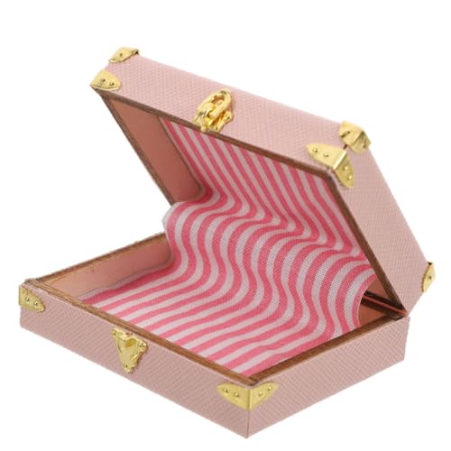 VICASKY Retro Aufbewahrungskoffer für Figuren Leichtes Mini Gepäck für Modell Enthusiasten Vielseitig für Deko VICASKY Retro Aufbewahrungskoffer für Figuren Leichtes Mini Gepäck für Modell Enthusiasten Vielseitig für Deko von VICASKY