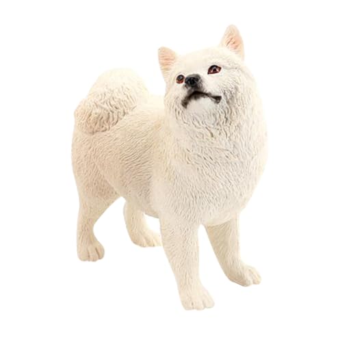 VICASKY Samojede Ornamente für kinderspielzeug replikas Samojede Tierfigur Hundespielzeug aus Kunststoff Desktop dekorativer Hund Hundefiguren- Plastik Weiß VICASKY Samojede Ornamente für kinderspielzeug replikas Samojede Tierfigur Hundespielzeug aus Kunststoff Desktop dekorativer Hund Hundefiguren- Plastik Weiß von VICASKY