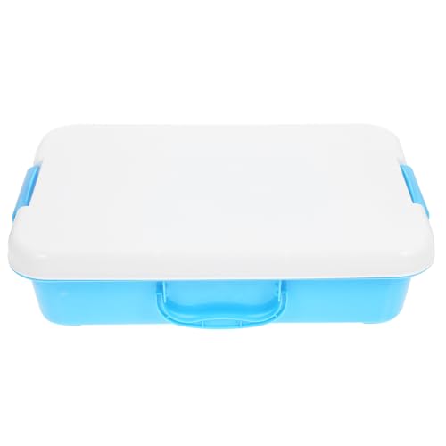 VICASKY Sandschale Sensorische Behälter Mit Deckel Und Griff Tragbare Leere Sandbox -Spielzeug Kinder Spielzeug Sandwerkzeug Plastikbehälter Für Indoor -Outdoor -Aktivitäten Sandbox Blau VICASKY Sandschale Sensorische Behälter Mit Deckel Und Griff Tragbare Leere Sandbox -Spielzeug Kinder Spielzeug Sandwerkzeug Plastikbehälter Für Indoor -Outdoor -Aktivitäten Sandbox Blau von VICASKY