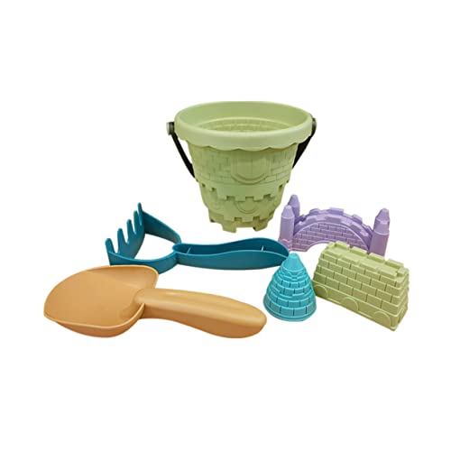 VICASKY Sandspielzeug Teilig Sand Eimer mit Schaufel für Draußen Strandspielzeug Burgformen Farblich Sortiert Leicht Grip Sicher Glatt Fördert Kreativität und Fantasie Beim VICASKY Sandspielzeug Teilig Sand Eimer mit Schaufel für Draußen Strandspielzeug Burgformen Farblich Sortiert Leicht Grip Sicher Glatt Fördert Kreativität und Fantasie Beim von VICASKY