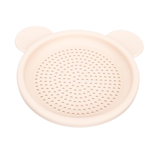 VICASKY Sanduhr Sandsieb Für Den Strand Silikon-sandsieb- Strandspielzeug Für Sandsieb Kinderspielzeug Interaktives Sandspielzeug Rosa Kieselgel von VICASKY