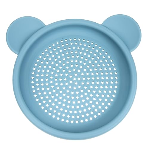 VICASKY Sanduhr Sandsieb Spiele für den Strand Schaufel sandspielzeug strandspielzeug Sand Siebpfanne Handspielzeug für Sandfilter Kieselgel Blue von VICASKY