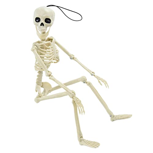 VICASKY Schädel Skelett Halloween Figuren Stütze Tür Ornamente faschingsdekoration karnevalsdekoration skelletkostum Skelettmodell skelettförmiges humanoider Rahmen Plastik VICASKY Schädel Skelett Halloween Figuren Stütze Tür Ornamente faschingsdekoration karnevalsdekoration skelletkostum Skelettmodell skelettförmiges humanoider Rahmen Plastik von VICASKY