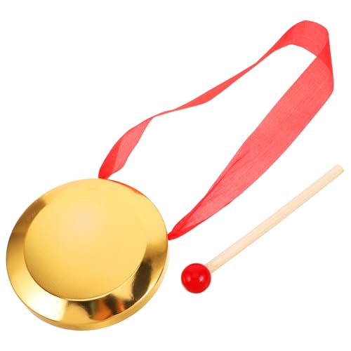 VICASKY Schlagzeug Mini-gongs, Tamburin Tamburin-Becken Mini-handgong Mini-operengong Musikinstrument Für Tragbarer Feiergong Traditionelles Chinesisches Musikinstrument Kupfer VICASKY Schlagzeug Mini-gongs, Tamburin Tamburin-Becken Mini-handgong Mini-operengong Musikinstrument Für Tragbarer Feiergong Traditionelles Chinesisches Musikinstrument Kupfer von VICASKY