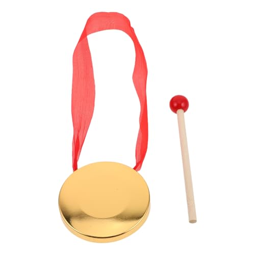 VICASKY Traditionelles Chinesisches Gong-Instrument Mini-gong-schlägel Bänder Für Jungen Und Mädchen Musikunterricht Heimdekoration von VICASKY