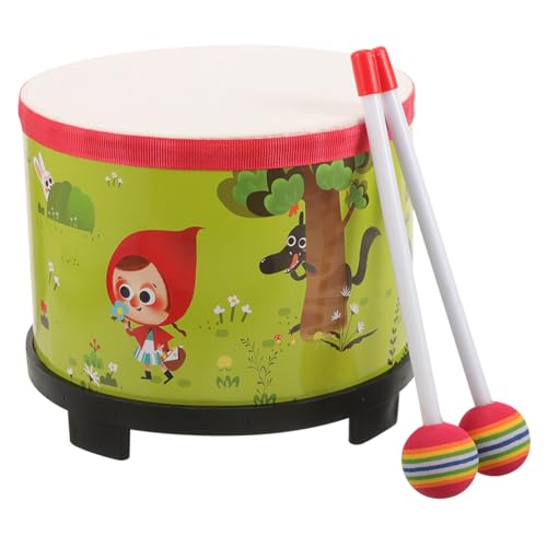 VICASKY Pädagogisches Bodentrommel-Musikinstrument Für Kinder Tragbar Und Leicht Für Kleinkinder Die Das Spielen Lernen von VICASKY
