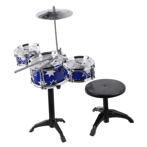 VICASKY Schlagzeug Spielset Pädagogisches Musikspielzeug für Kleinkinder Robustes Trommelset mit Klarem Hand Auge Koordination und Musikalischem Talent für Junge Mädchen und Mädchen VICASKY Schlagzeug Spielset Pädagogisches Musikspielzeug für Kleinkinder Robustes Trommelset mit Klarem Hand Auge Koordination und Musikalischem Talent für Junge Mädchen und Mädchen von VICASKY