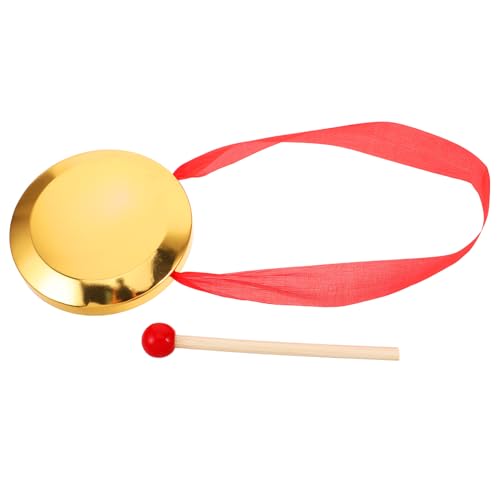 VICASKY Kupfer-gong Holzschlägel Dekorative Handbecken Für Kinder Zum Üben Von Musik Heimdekoration Mini-größe 12 cm von VICASKY