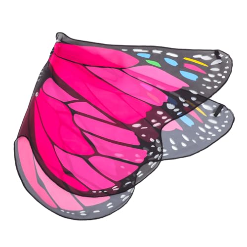 VICASKY Schmetterlingsflügel Kinder -umhang Kinderkostüme Schmetterlingsflügel Halloween-fee-flügel Kostüm Jungs Cape-Cosplay Schmetterlingsflügel Kostüm Rosy Chiffon VICASKY Schmetterlingsflügel Kinder -umhang Kinderkostüme Schmetterlingsflügel Halloween-fee-flügel Kostüm Jungs Cape-Cosplay Schmetterlingsflügel Kostüm Rosy Chiffon von VICASKY