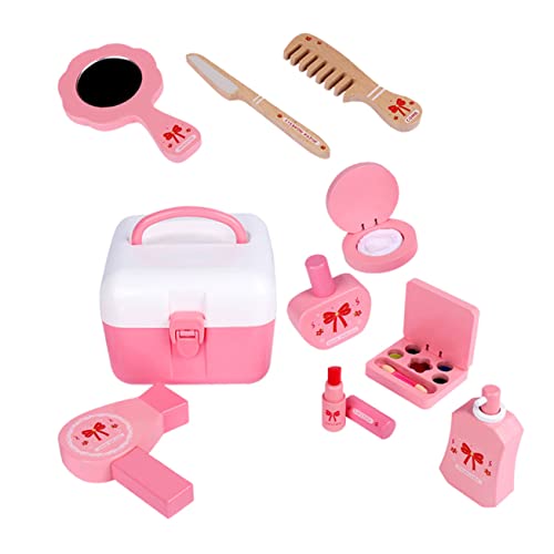 VICASKY Kinderspielzeug Schminkset Für Ädchen Interaktives Make up Spielzeugset Mit Tragbarem Schminkkoffer Für Kreatives Und Rollenspiele Perfekt Als Für Und Ädchen Kinder Schminkset von VICASKY
