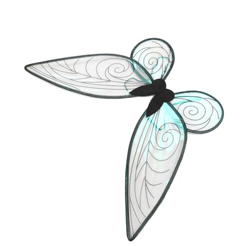 VICASKY Schneeflockenfeenflügel Flügel Kostüm Schmetterling Kostüm Halloween-kostümflügel Cosplay-feenflügel Feenflügel Blaue Feenflügel Erwachsene Feenflügel Silver Garn VICASKY Schneeflockenfeenflügel Flügel Kostüm Schmetterling Kostüm Halloween-kostümflügel Cosplay-feenflügel Feenflügel Blaue Feenflügel Erwachsene Feenflügel Silver Garn von VICASKY