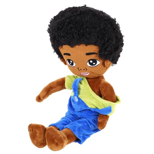 VICASKY Afrikanische Plüsch-kuschelpuppe Stofftier Für Jungen 43 cm Und Mädchen Kuscheltier Afrikaner Für Kleinkinder von VICASKY