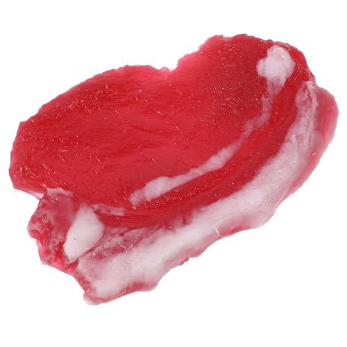 VICASKY Schweinefleischimitat Gefälschtes Essen Wursthüllen Künstliches Fleisch Schaufenster-Requisiten Fleischwolf Realistisches Fleisch Künstliche Nahrungsstütze Simuliertes Steak PVC VICASKY Schweinefleischimitat Gefälschtes Essen Wursthüllen Künstliches Fleisch Schaufenster-Requisiten Fleischwolf Realistisches Fleisch Künstliche Nahrungsstütze Simuliertes Steak PVC von VICASKY