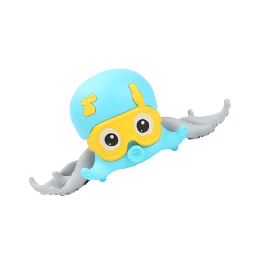 VICASKY Schwimmender Oktopus badewannenspielzeug für spielzeuge kreatives krabbelndes Oktopus- Kriechendes -Duschspielzeug Plastik Blue VICASKY Schwimmender Oktopus badewannenspielzeug für spielzeuge kreatives krabbelndes Oktopus- Kriechendes -Duschspielzeug Plastik Blue von VICASKY