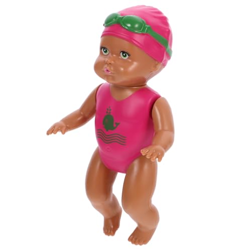 VICASKY Schwimmpuppe Badepuppe Zum Aufziehen in Der Badewanne Schwimmende Babypuppe Uhrwerk Schwimmendes Badespielzeug Für Kleinkinder Für Badewannenpool Colorful PVC VICASKY Schwimmpuppe Badepuppe Zum Aufziehen in Der Badewanne Schwimmende Babypuppe Uhrwerk Schwimmendes Badespielzeug Für Kleinkinder Für Badewannenpool Colorful PVC von VICASKY