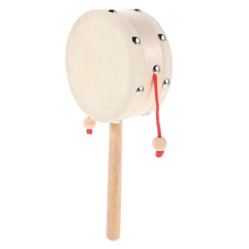 VICASKY Sheepskin Holz Handtrommel Rassel Percussion Instrument Leicht Handhabbar für Frühe Musikförderung und Eltern Junge Mädchen Spiel VICASKY Sheepskin Holz Handtrommel Rassel Percussion Instrument Leicht Handhabbar für Frühe Musikförderung und Eltern Junge Mädchen Spiel von VICASKY
