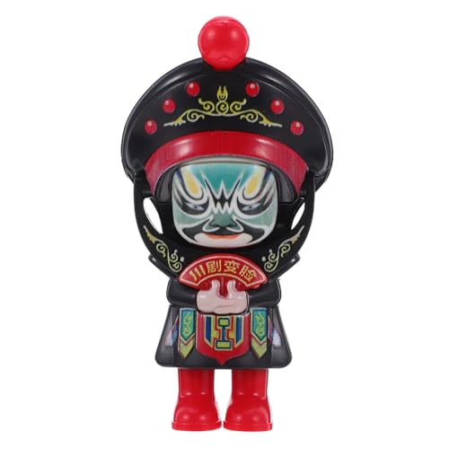 VICASKY Sichuan Oper Gesichtswechsel Traditionelle Chinesische Peking-oper Puppe mit Gesichtsmaskenfunktion Vielseitig als Kultursouvenir für Tisch Auto-dekor VICASKY Sichuan Oper Gesichtswechsel Traditionelle Chinesische Peking-oper Puppe mit Gesichtsmaskenfunktion Vielseitig als Kultursouvenir für Tisch Auto-dekor von VICASKY