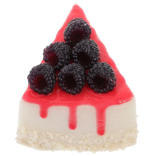 VICASKY Simulation Kuchen Simulationskuchen Simulation Obstkuchen Gefälschtes Kuchenmodell Künstliches Kuchenmodell Künstlicher Nachtisch Faux-Dessert Künstliche Kuchen-Foto-Requisite Pu von VICASKY