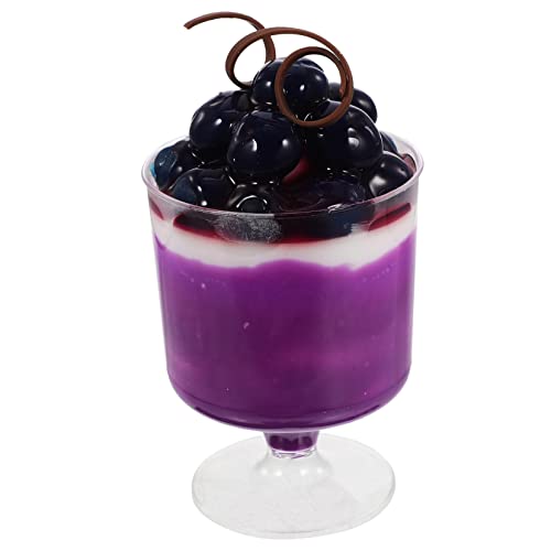 VICASKY Künstliche S Gefälschte Pudding Realistische Look Pudding Dessert Modell Für Büro Shop 1pc von VICASKY