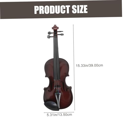VICASKY Simulation Violin Toy für Verstellbar Robustes Kleines Musikalisches Lernspielzeug Geschenk zur Frühen Musikförderung Farblich Sortiert Zufällige Farbe Zufällige Farbe von VICASKY