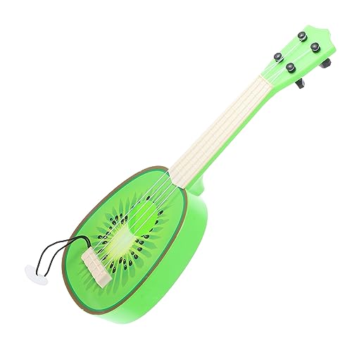 VICASKY Simulations-Ukulele Cartoon-Fruchtukulele Mini-Ukulele Gitarren Spielzeug Mini-Plastikgitarre lebensechtes Ukulele-Modell künstlich Saiteninstrument Requisiten Partybedarf Kind von VICASKY