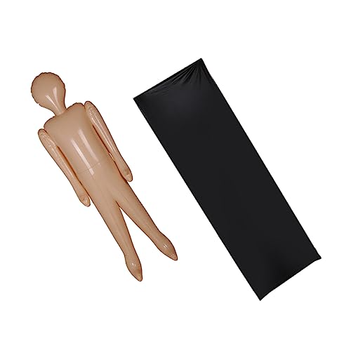 VICASKY Wiederverwendbare Halloween Leichensack Skelett Halloween Dekoration Leiche von VICASKY