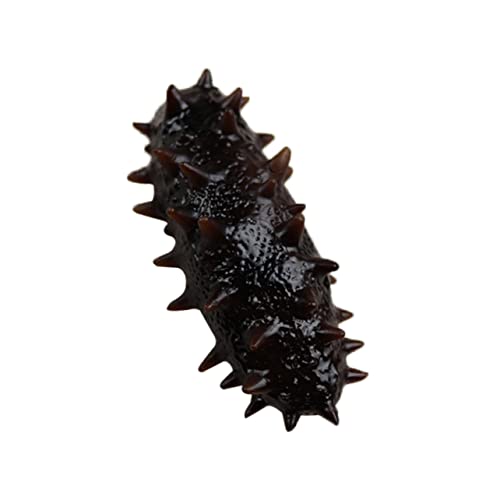 VICASKY Simulations-seegurkenmodell Essen Gemüse Krabbe Gefälscht Lutscher Simulation Seegurkenmodell Lebensmitteldekor Restaurant-Modell- Kognitives Modell Der Seeschnecke PVC Coffee von VICASKY