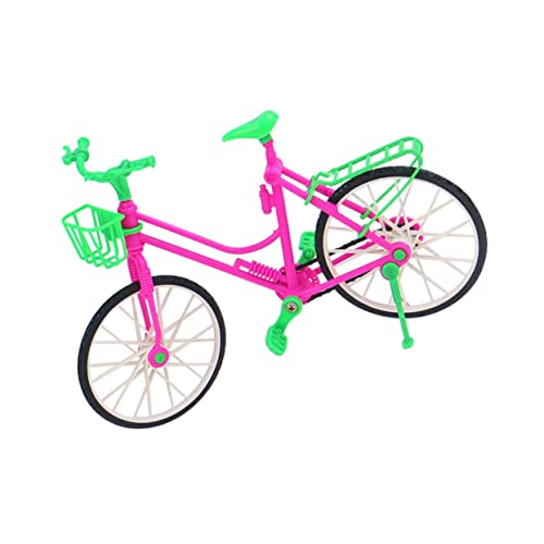 VICASKY Simulationsrad für kinderspielzeug Easy to Use Mini House Accessory Mind Development Toy Toys Simulation Fahrrad Zubehör für Puppenhäuser Plastik von VICASKY