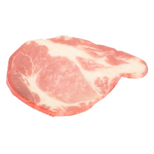 VICASKY Simulationsrindfleischmodell vorgibt Essen Steak- künstliche Nahrung für kinderspielzeug falsches Fleisch künstliches Lebensmittelmodell PVC-Material rot VICASKY Simulationsrindfleischmodell vorgibt Essen Steak- künstliche Nahrung für kinderspielzeug falsches Fleisch künstliches Lebensmittelmodell PVC-Material rot von VICASKY