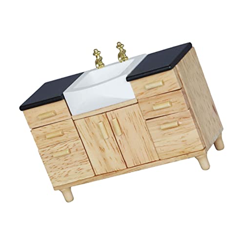 VICASKY Simulationssenke sphärisches Rugby kugeliger Radiergummi kleine Stifte Miniature Furniture Miniature Washstand Simulation Waschtischmodell Mini-Hausschmuck hölzern Khaki VICASKY Simulationssenke sphärisches Rugby kugeliger Radiergummi kleine Stifte Miniature Furniture Miniature Washstand Simulation Waschtischmodell Mini-Hausschmuck hölzern Khaki von VICASKY