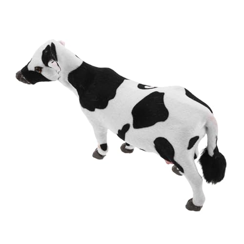VICASKY Simulierte Kuh Figur Resin Tiermodell Vielseitig Einsetzbar Film Requisite Bildungswerkzeug Kreative Deko für Kinderzimmer Büro und Klassenzimmer VICASKY Simulierte Kuh Figur Resin Tiermodell Vielseitig Einsetzbar Film Requisite Bildungswerkzeug Kreative Deko für Kinderzimmer Büro und Klassenzimmer von VICASKY