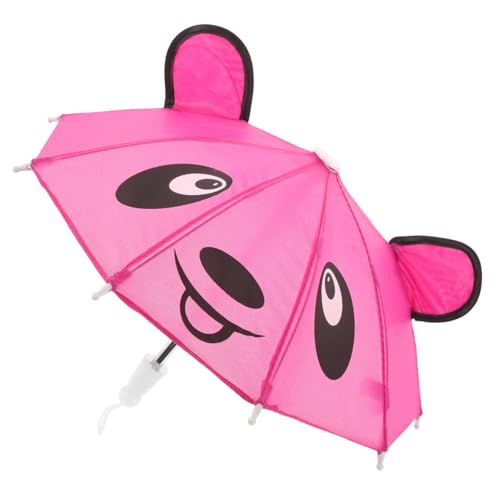 VICASKY Simulierter Puppenregenschirm Mini Doll Accessoire Robust Detailreich für Puppen Vielseitig Kreatives Spiel Puppenhaus Dekoration von VICASKY