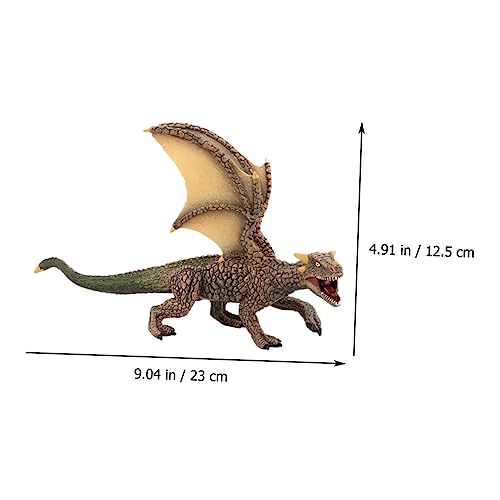 VICASKY Simuliertes Dinosaurier Modell Leicht Tragbar Pädagogisch Natürliche Tierfigur Party Deko Für Jungen Mädchen von VICASKY