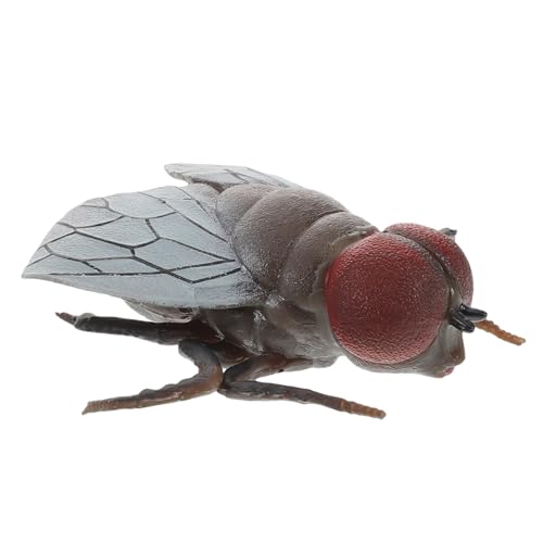 VICASKY Simuliertes Fliegenmodellspielzeug für Realistisches Insektenmodell Kognitiver Fähigkeiten für Halloween Dekoration und Streiche VICASKY Simuliertes Fliegenmodellspielzeug für Realistisches Insektenmodell Kognitiver Fähigkeiten für Halloween Dekoration und Streiche von VICASKY