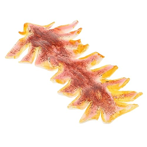 VICASKY Simuliertes Tintenfischmodell Aus Eisenplatte Lebensmittelspielzeug Für Kleinkinder Lebensmittelspielzeug Für Mädchen Tintenfischspielzeug Künstlicher PVC Meeresfrüchte Requisiten von VICASKY