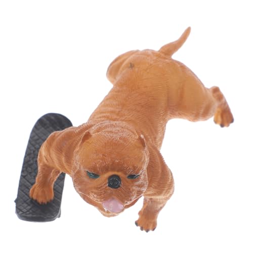 VICASKY Simuliertes Welpenmodell für Kleines Hundespielzeug Kognitiven Fähigkeiten Realistische Tierfigur für Dekoration Mikrolandschaften und für Hundeliebhaber VICASKY Simuliertes Welpenmodell für Kleines Hundespielzeug Kognitiven Fähigkeiten Realistische Tierfigur für Dekoration Mikrolandschaften und für Hundeliebhaber von VICASKY