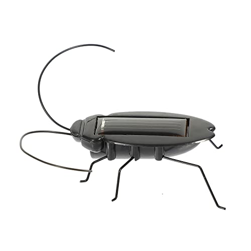 VICASKY Solarbetriebene Spielzeugkakerlake Lustiges Pädagogisches Insektenmodell für Outdoor Aktivitäten und Lernspiele Fördert Kreativität und Kognitive Fähigkeiten VICASKY Solarbetriebene Spielzeugkakerlake Lustiges Pädagogisches Insektenmodell für Outdoor Aktivitäten und Lernspiele Fördert Kreativität und Kognitive Fähigkeiten von VICASKY