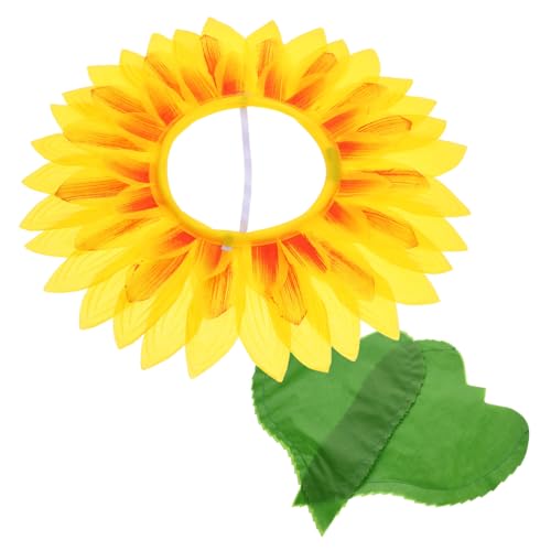 VICASKY Sonnenblumen Kopfschmuck Set mit Handschuhen Lustige Kostüm Requisiten für Partys Bühnenaufführungen und Rollenspiele Geeignet für Altersgruppen und Verschiedene Anlässe VICASKY Sonnenblumen Kopfschmuck Set mit Handschuhen Lustige Kostüm Requisiten für Partys Bühnenaufführungen und Rollenspiele Geeignet für Altersgruppen und Verschiedene Anlässe von VICASKY
