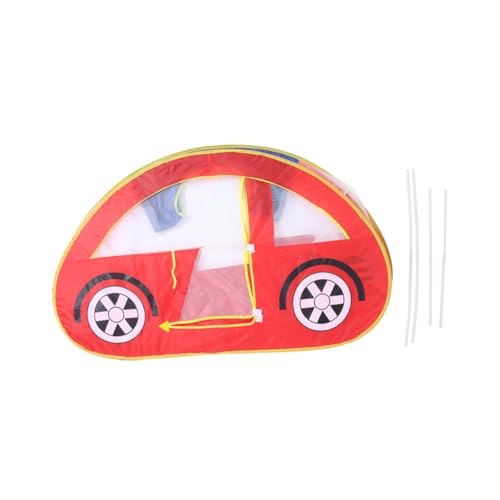 VICASKY Spielzelt Auto Rot Mesh Faltbares Indoor Spielhaus mit Großzügigem Innenraum Kreatives Design für Jungen und Mädchen Einfach Aufzubauen für Drinnen Nutzbar VICASKY Spielzelt Auto Rot Mesh Faltbares Indoor Spielhaus mit Großzügigem Innenraum Kreatives Design für Jungen und Mädchen Einfach Aufzubauen für Drinnen Nutzbar von VICASKY