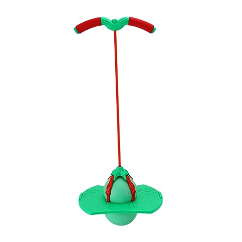 VICASKY Grün Trampolin Spielzeug Spielspielzeug Für Kinder Aufbewahrungsbehälter Für Babynahrung Spielzeug Für Kleinkinder Springball Mit Griff Kidcraft-spielset Hüpfball Schüler Sport von VICASKY