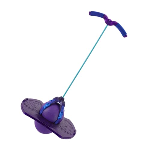 VICASKY Sportzubehör Spielzeugball für Outdoor-Sportspielzeug für Übungsball Springball mit Griff Violett VICASKY Sportzubehör Spielzeugball für Outdoor-Sportspielzeug für Übungsball Springball mit Griff Violett von VICASKY